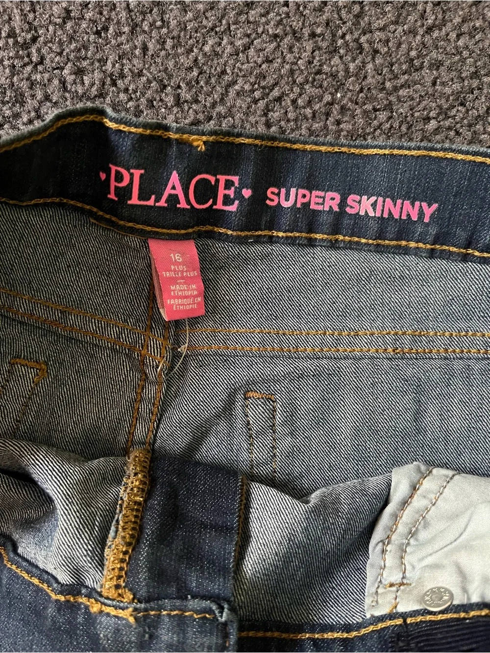 The Children's Place Indigo Straight Leg Jeans